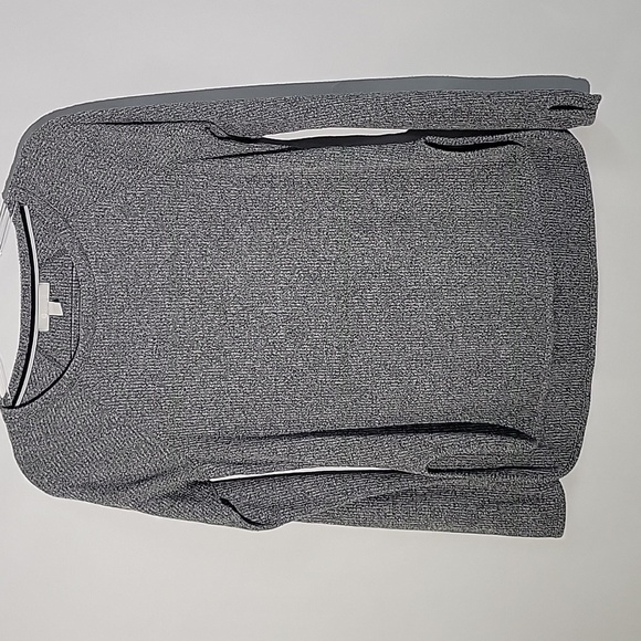 Zella Tops - Zella Women's Gray Lightweight Knit Long-Sleeved Top, Thumb Holed, Size Large